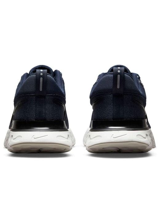 Nike Blue React Infinity Run Flyknit 2 'Thunder' for men