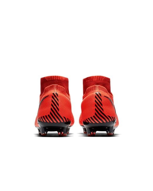 Nike Red Phantom Vision Elite Df Ag Pro 'Bright Crimson' for men