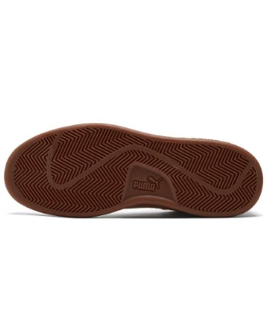 PUMA Brown Smash V2 Mid Wtr 'Plaid for men