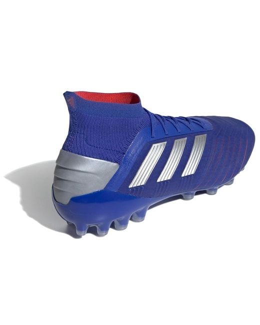 Adidas Blue Predator 19.1 Ag 'Bold Metallic' for men