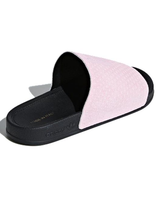 Adidas Pink (Wmns) Originals Adilette Luxe