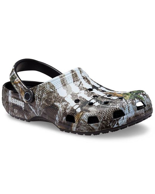 CROCSTM Gray Pleasures X Realtree X Classic Clog 'Skeleton for men