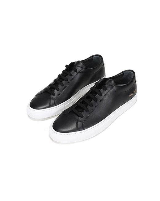 Common Projects Black Achilles Low for men