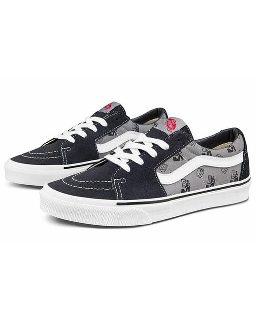Vans Blue Kazuki Kuraishi X Sk8-Low 'Pewter' for men