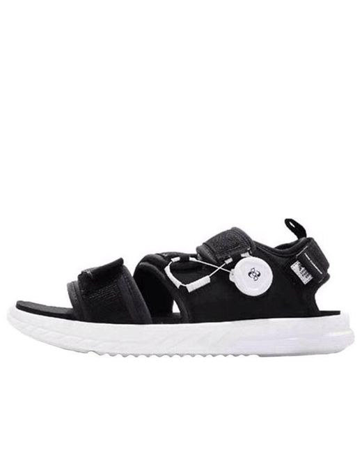 New Balance Black Lifestyle Sandals for men