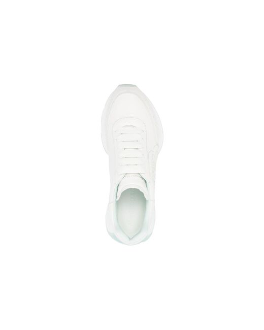 McQueen White Sprint Runner for men
