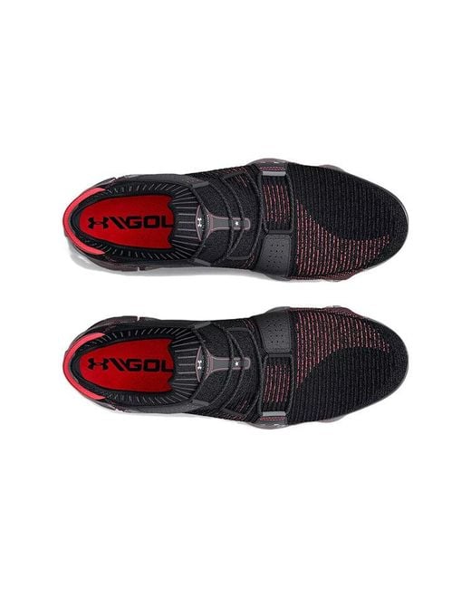Under Armour Black Hovr Tour Spikeless Wide Golf Shoes for men