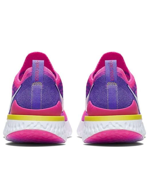 Nike Pink (Wmns) Epic React Flyknit 2 'Laser Fuchsia Pulse'