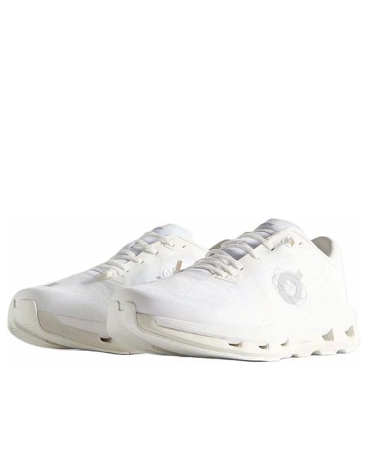 On Shoes White X Kith Cloudzone Ice' for men