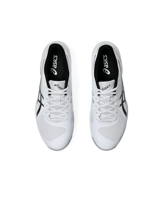 Asics White Solution Swift Ff 2 Sneakers Gunmetal' for men