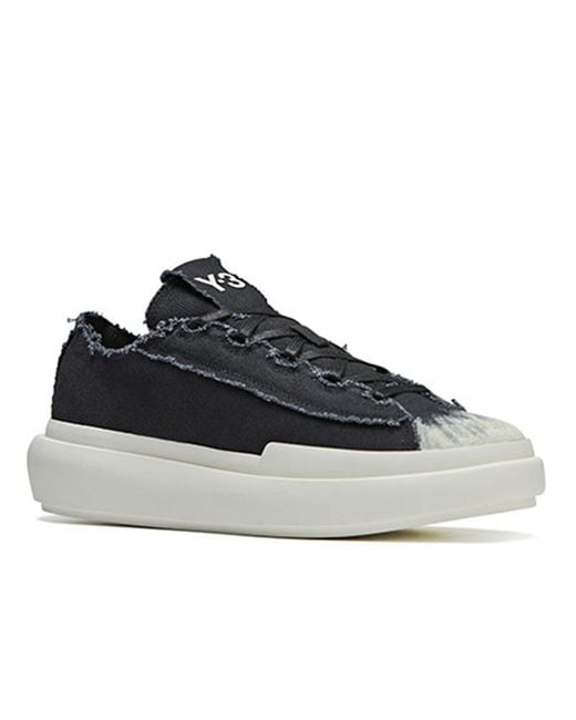 Adidas Blue Y-3 Nizza Low 'Worn-In for men