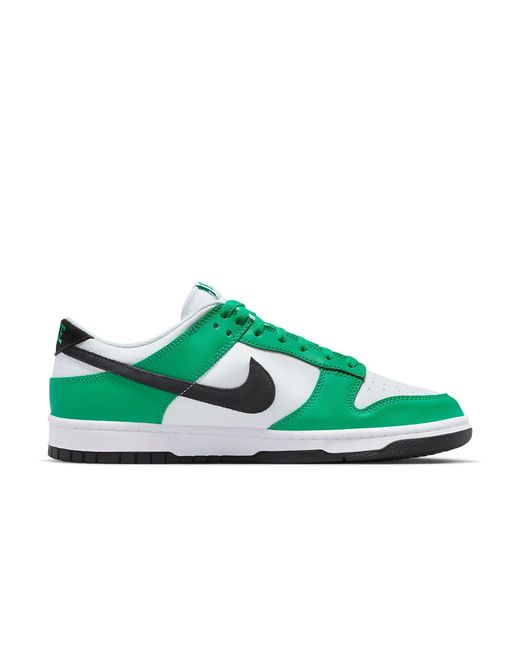Nike Green Dunk Low Shoes for men