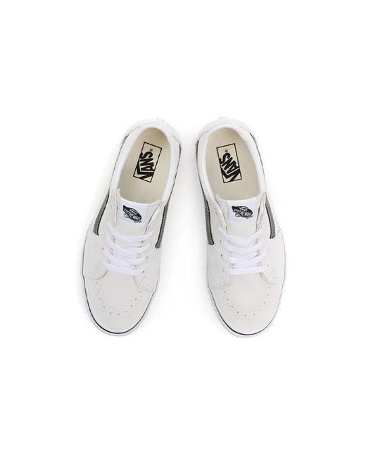 Vans White Sk8-Low 'Utility Pop for men