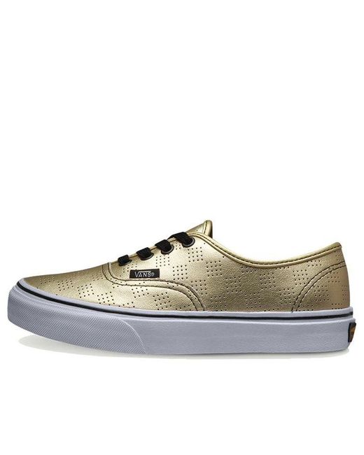 Vans Brown Authentic Checker' for men