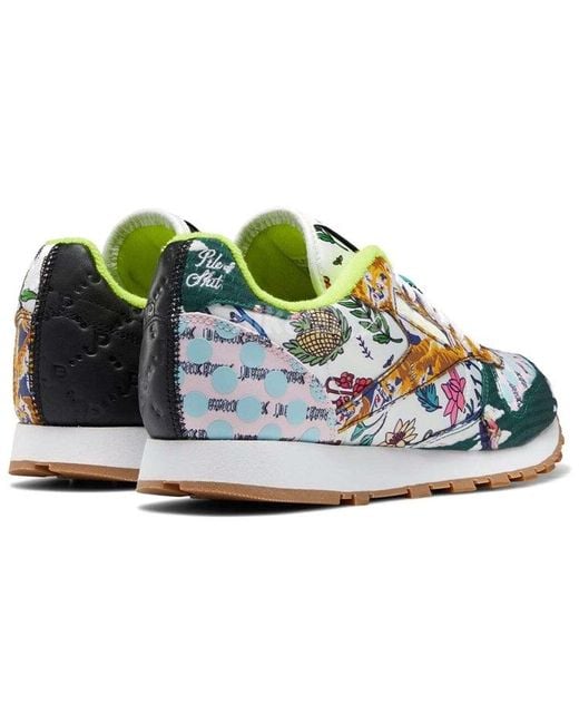 Reebok Blue Jurassic Park X Classic Leather 'Ian Malcolm for men