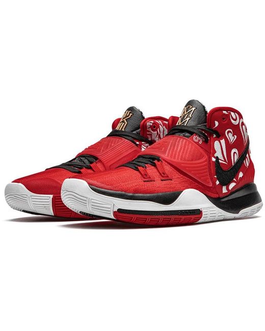 Nike Red Sneaker Room X Kyrie 6 'Mom for men