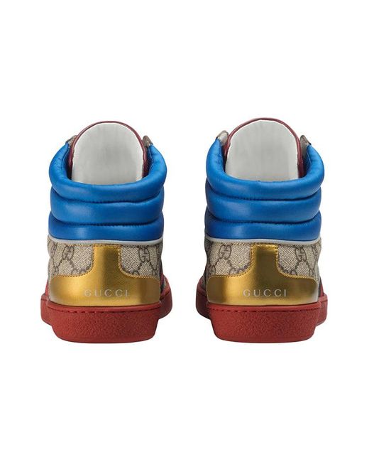 Gucci Blue Ace Gg High Top for men