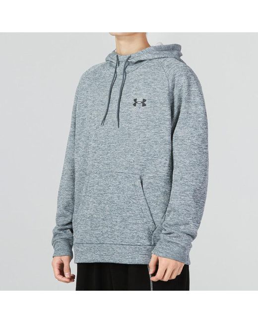 Under Armour Blue Fleece Twist Hoodie for men