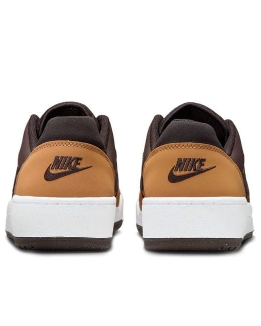 Nike Brown Full Force Low Premium 'Flax Baroque Velvet' for men