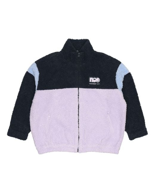 Adidas Blue (Wmns) Neo Fleece Jacket