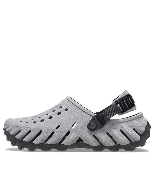 CROCSTM Gray Echo Clog Reflective'