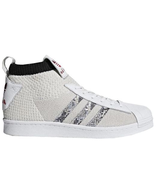 Adidas Gray United Arrows & Sons X Ultra Star 'Cloud' for men