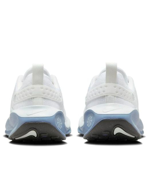 Nike White Reactx Infinity Run 4 'Summit Ashen Slate' for men