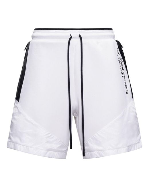 Nike Blue 23 Engineered Alphabet Printing Shorts for men