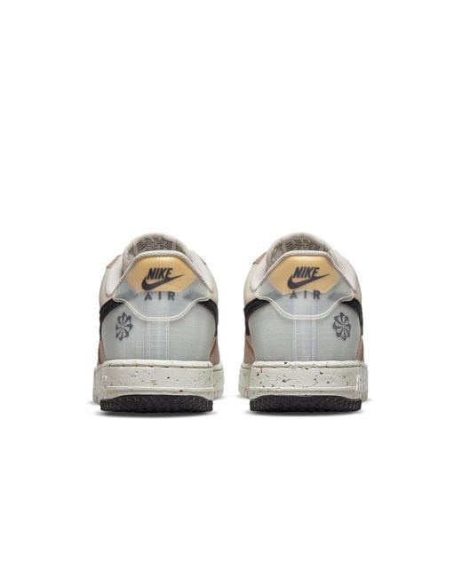 Nike Brown Air Force 1 Crater 'Move To Zero for men