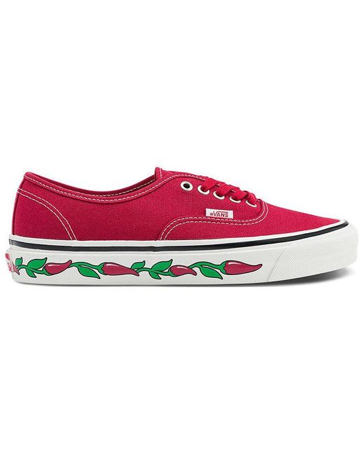 Vans Red Authentic 44 Dx 'Hot N Sweet Chili Pepper'