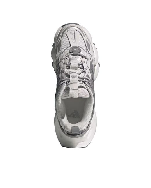 Adidas Gray Xlg Runner Deluxe 'Crystal Metallic' for men