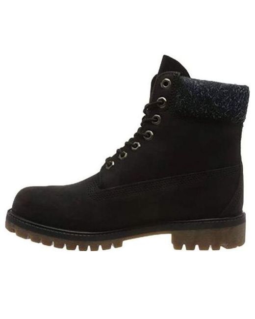 Timberland Black 6 Inch Premium Boots Waterproof for men