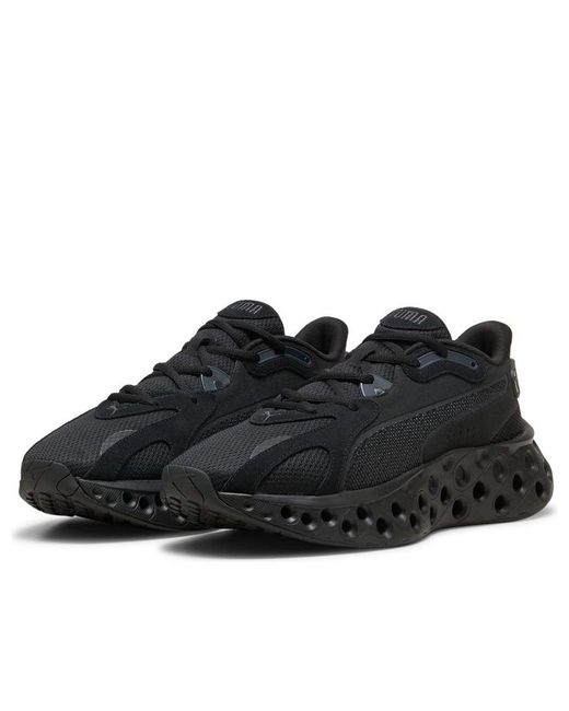 PUMA Black Softride Frequence Flat Dark' for men