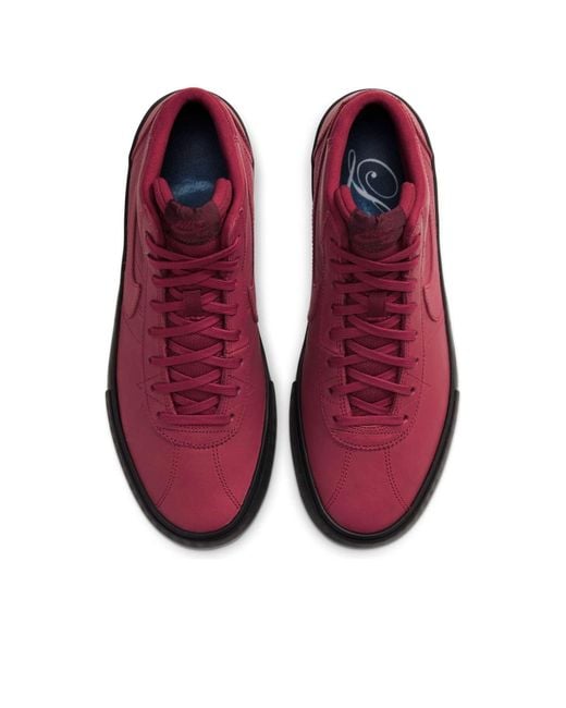 Nike Red X Leo Baker Bruin High Sb Label' for men