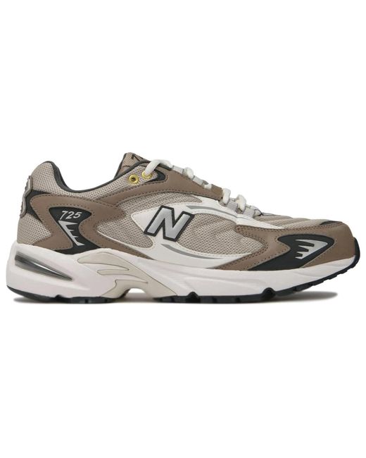 New Balance Brown Nb 725 Ak Cream' for men