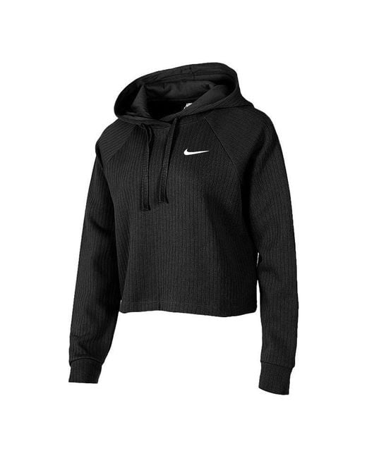 Nike Black (Wmns) Sportswear Cropped Hoodie