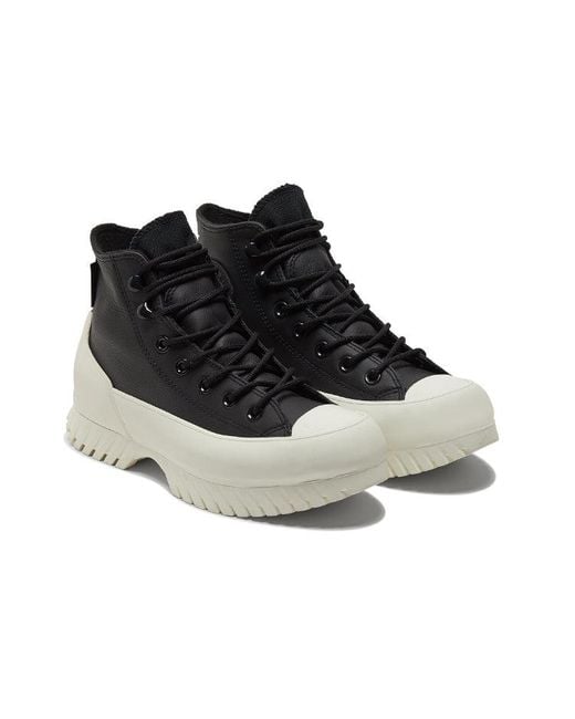 Converse Black Chuck Taylor All Star Lugged Winter 2.0 High 'Cold Fusion for men