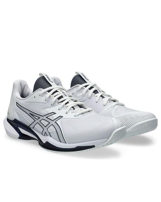 Asics White A.P.C X Solution Speed Ff 3 Clay for men