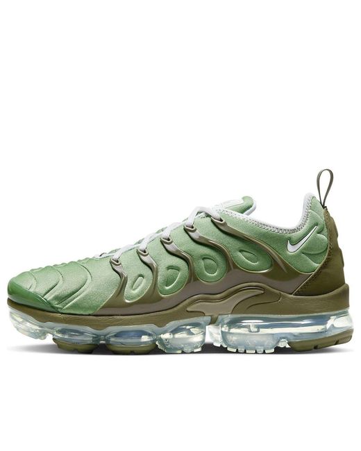 Nike Green Air Vapormax Plus 'Oil' for men