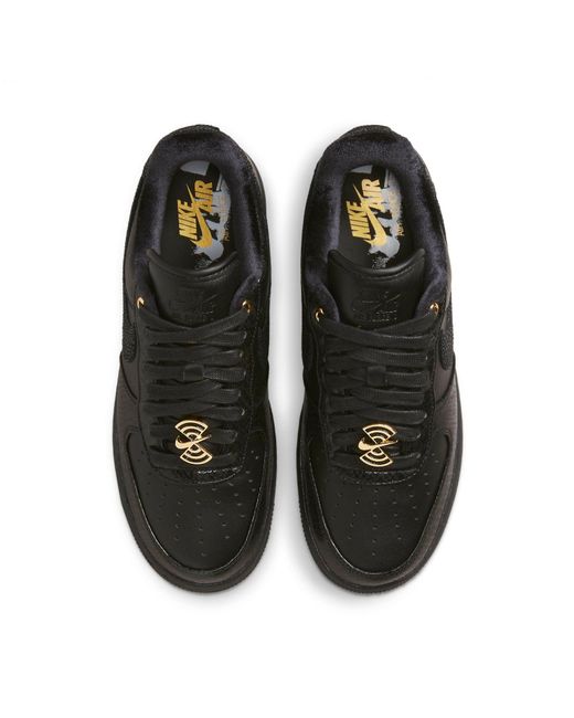 Nike Black (Wmns) Air Force 1 Low 'Anniversary Edition'