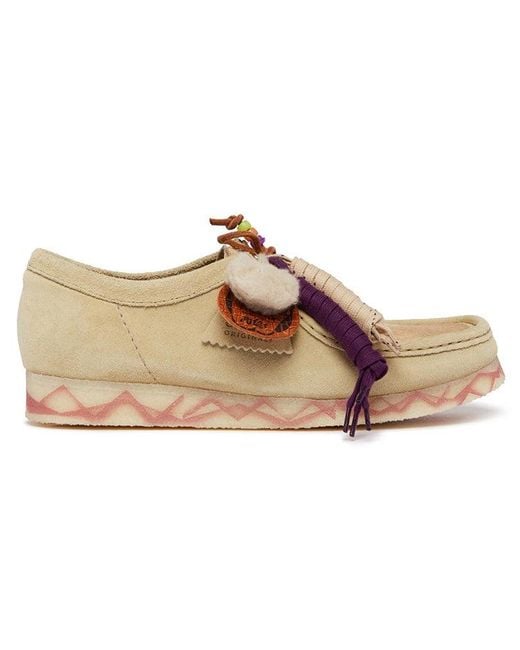 Clarks Natural (Wmns) X Aries Wallabee 'Maple Combination'