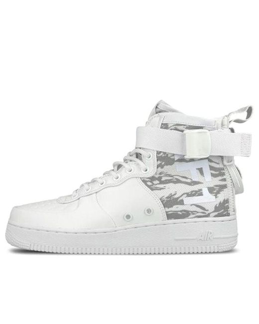 Nike Sf Force 1 'winter Camo' in White for | Lyst