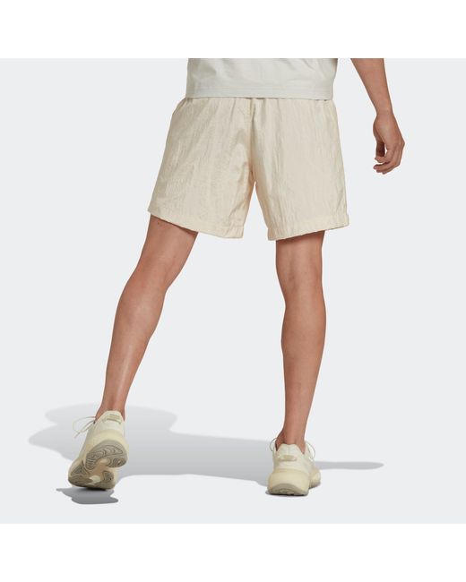 Adidas Natural Originals Solid Color Casual Sports Shorts for men