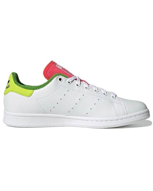 Adidas White The Muppets X Stan Smith 'Kermit The Frog for men