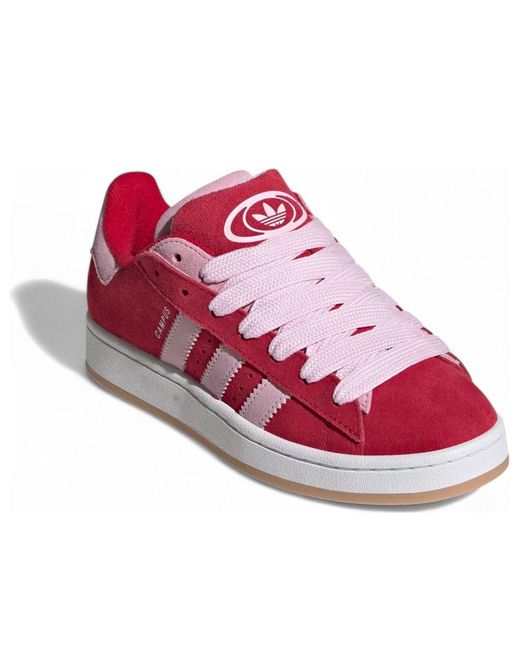 Adidas Red (Wmns) Campus 00S 'Better Scarlet Clear Gum'