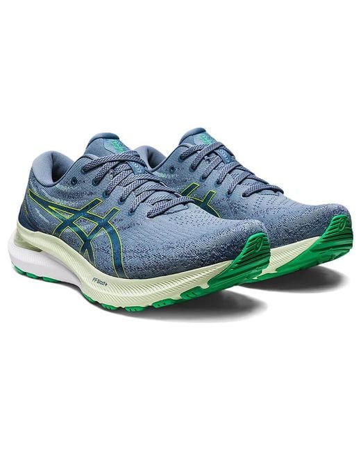 Asics Blue Gel-Kayano 29 'Steel Lime Zest' for men