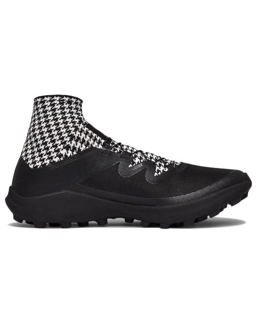 Salomon Black Comme Des Garcons X Cross Whote' for men