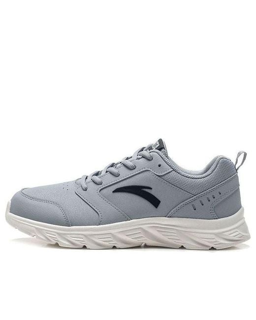 Anta Gray Running Series Sneakers for men
