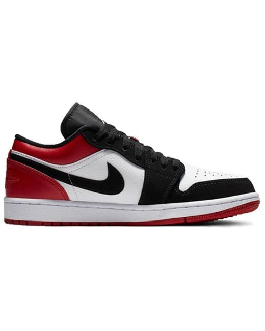 Nike Red 1 Low Toe' for men