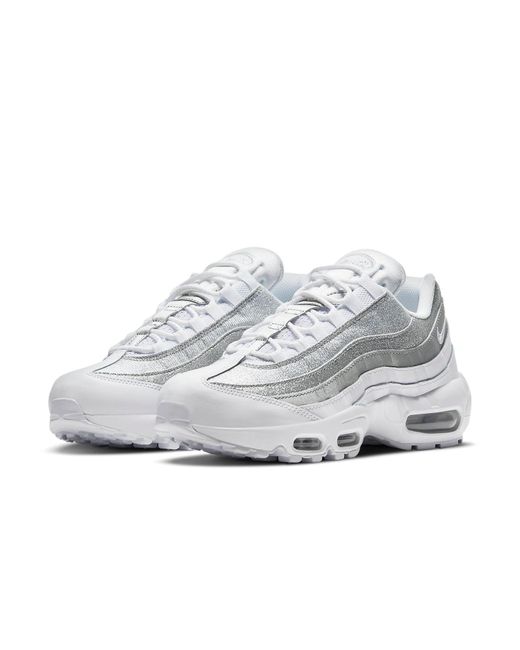 Nike White (Wmns) Air Max 95 Metallic'